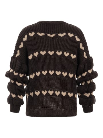 Cloud5ive Crew Neck Jumper in dark brown