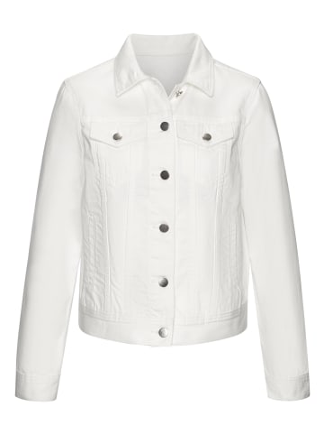 LASCANA Jeansjacke in weiß