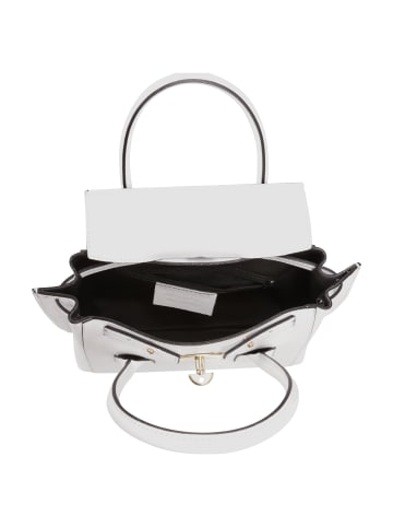 Toscanto Leder Handtasche Toscanto Tasche weiß ca. 30cm