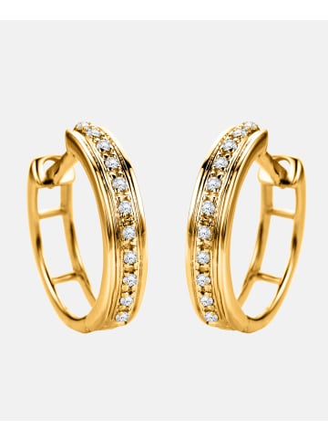 Diamant L'éternel Ohrringe aus 585 Gelbgold mit Diamant