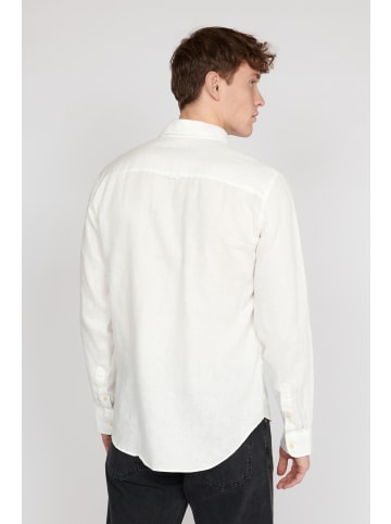 Matinique Langarm - Hemd MAtrostol Gerade Passform in White