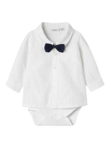 name it Strampler in Bright White