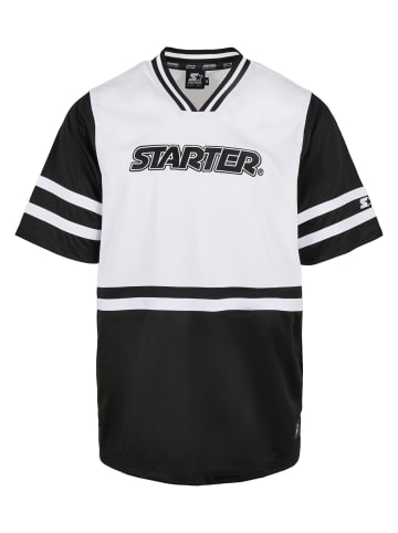 STARTER T-Shirts in black/white