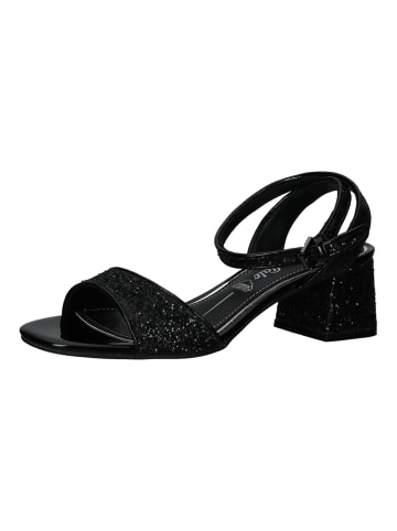 Buffalo Sandalen in Schwarz/Silber