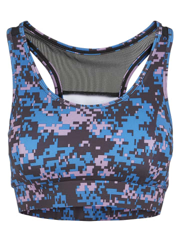 Urban Classics Urban Classics Damen Ladies Tech Mesh Bra in digital duskviolet camo