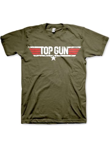 TOP GUN T-Shirt in Grün