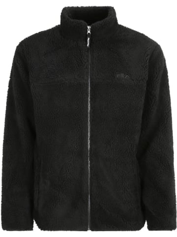 Fila Fleecejacke/Fleecepullover in Schwarz