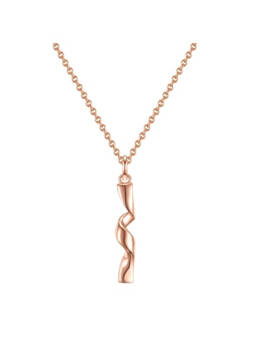 Glanzstücke München Kette mit Anhänger Sterling Silber roségold in roségold