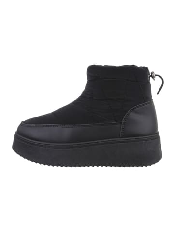 Ital-Design Stiefelette in Schwarz