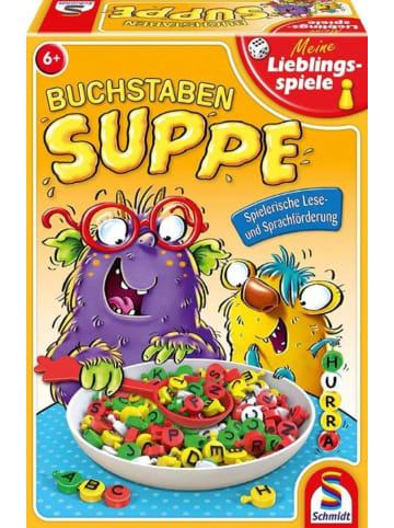 Schmidt Spiele Brettspiel Buchstabensuppe - Ab 6 Jahren