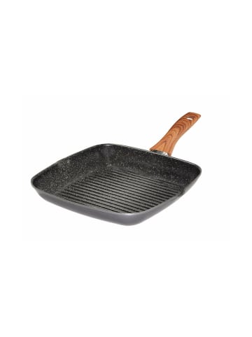 Stoneline Grillpfanne 28 cm | ohne Deckel in Holzoptik