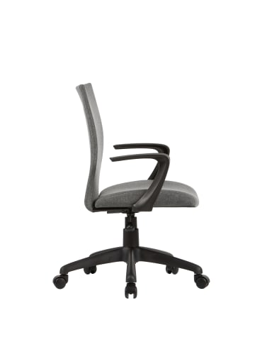 byLiving Bürostuhl Sit in Grau - 55 (B) x 58,5 (L) x 86,5-94 (H) cm