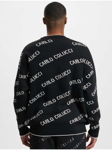 Carlo Colucci Carlo Colucci Crewneck-Sweater in black