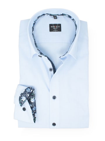 MARVELIS Body Fit Businesshemd in Bleu 13