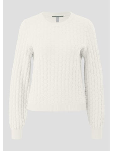 QS Strickpullover in 0200_creme