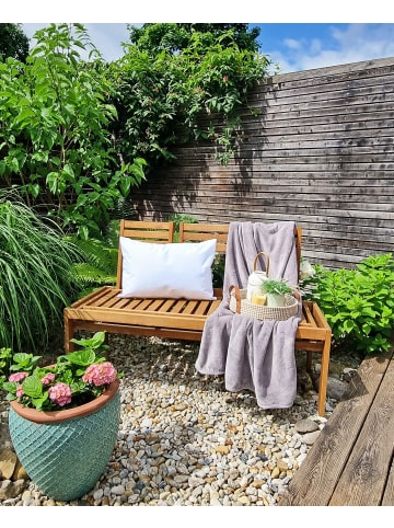 JACK 1x Outdoor Kissenhülle 30x50cm Uni in Weiß