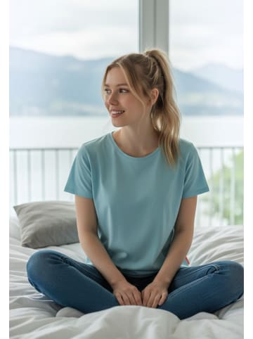salzhaut Shirt STEENTJE Aqua