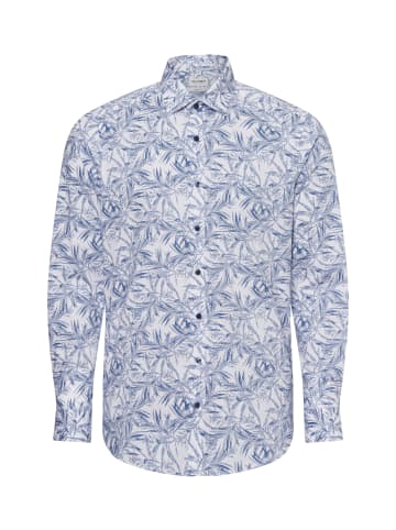 OLYMP Hemd in blau weiß