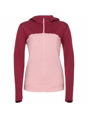 Odlo Midlayer-Jacke mit Kapuze ASCENT PW 300 in Bordeaux