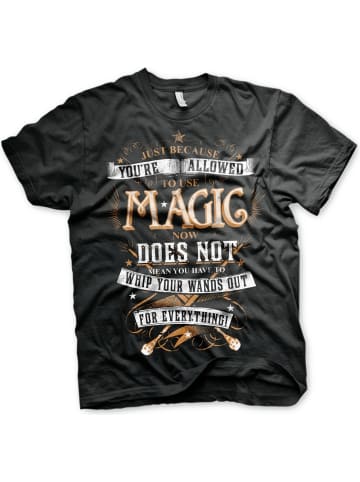 Harry Potter T-Shirt in Schwarz