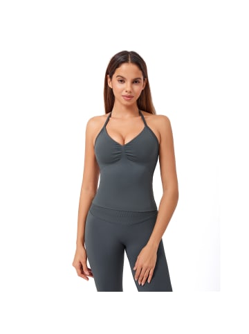 YEAZ SCENE Top in schwarz