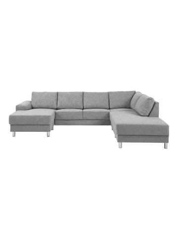 ebuy24 Ecksofa Calverton Grau 287 x 221 cm