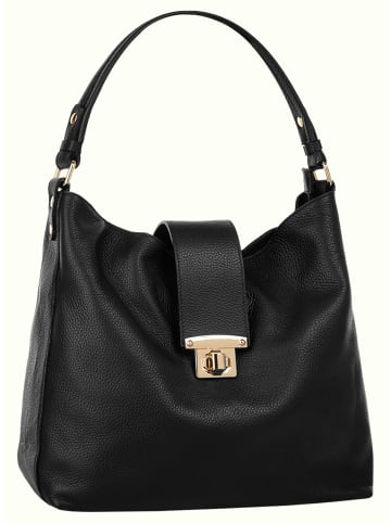 Samantha Look Shopper echt Leder in schwarz