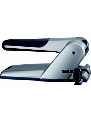 Leitz Registraturlocher 65 Blatt Stanzleistung mit Anschlagschiene silber