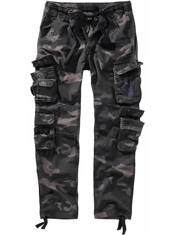 Brandit Cargohose "Pure Slim Fit Pants" in Camouflage