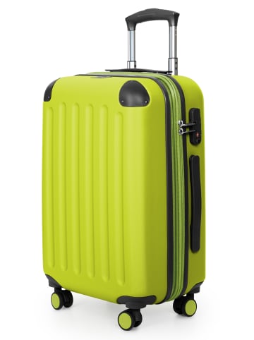 Hauptstadtkoffer Spree - Koffer Flugzeug Trolley Handgepäck Hartschale TSA 42L in Farn