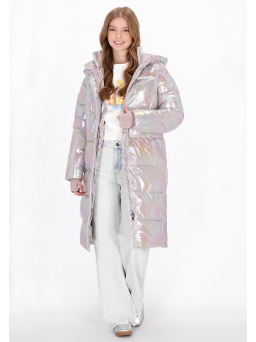 myMo Women Coat in violet rainbow