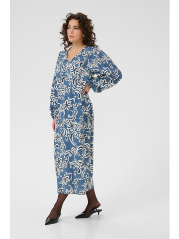 Kaffe Kleid KAdahlia Tight fit in Bering Sea/White Paisley