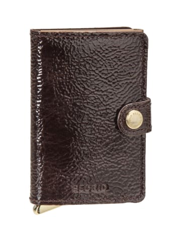 Secrid Geldbörse Miniwallet Naplak in Mahogany+