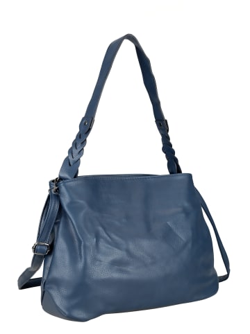 TONI&FRIENDS Schultertasche " Flechtzauber " in blau