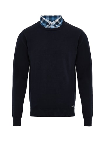 Threadbare Strickpullover Alexander in Navy