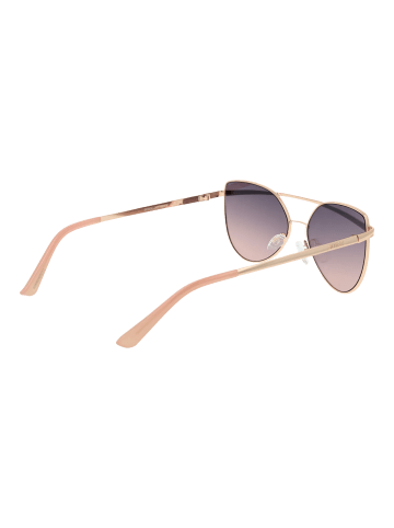 Guess Frauen Sonnenbrille Schmetterling Rose Gold