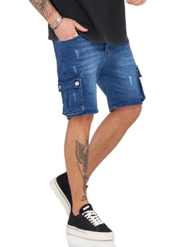 SOUL STAR Jeans-Shorts - MJSMATAY in Blau