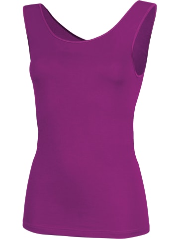 Erwin Müller Feinripp Unterhemd in malve