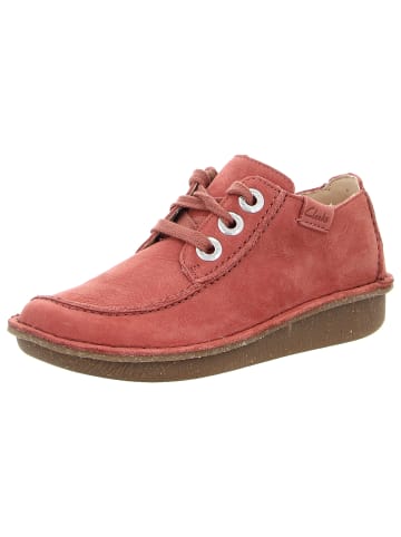 Clarks Schnürschuhe in rot