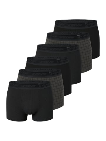 UNCOVER BY SCHIESSER Retro Short / Pant Cotton in Schwarz