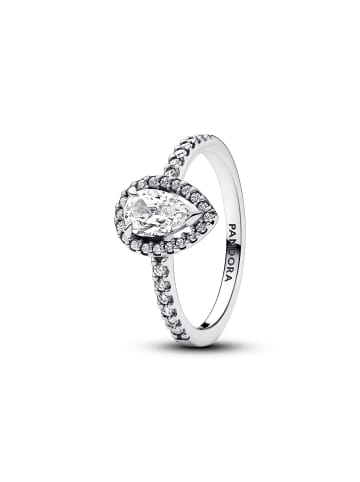 Pandora Silber Ring Zirkonia Größe 60