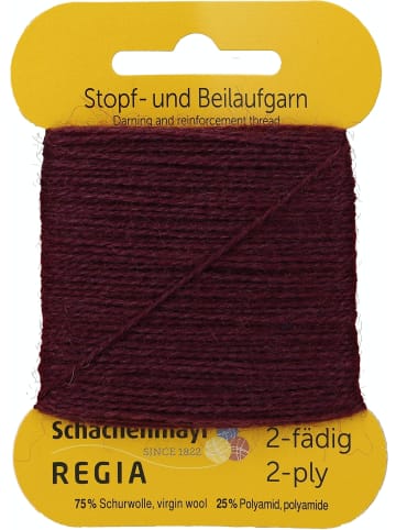 Regia Handstrickgarne 2-fädig Uni, 5g in Burgund