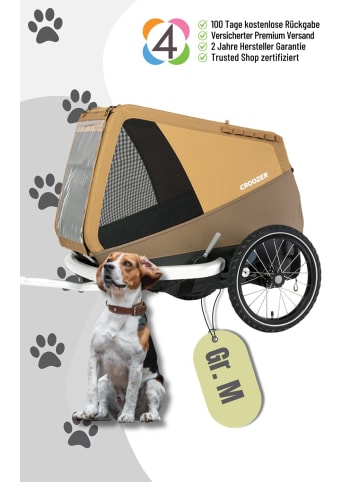 Croozer CROOZER Dog Enna Fahrradanhänger - Farbe: Sundown Yellow