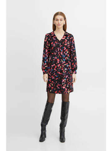 ICHI Kleid IHKATE Regular fit in Poppy Red Print Mix 1