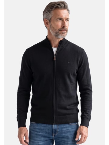 Redmond Strickjacke Basic in Schwarz