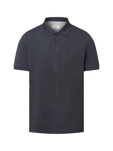 s.Oliver Poloshirt in anthrazit
