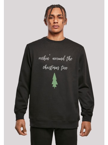 F4NT4STIC Sweatshirt Rockin around the christmas tree in schwarz