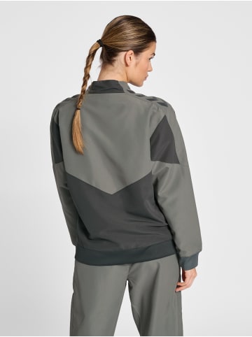 Hummel Reißverschluss Jacke Hmlpro Damen in FORGED IRON/QUIET SHADE