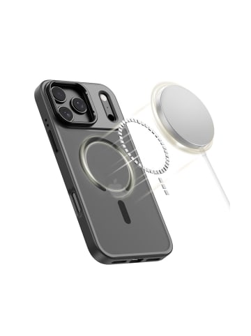 TechProtect Tech-Protect MagStand Handyhülle iPhone 17 Pro mattschwarz in Schwarz