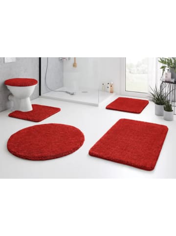 Kleine Wolke Badteppich Relax in rubin